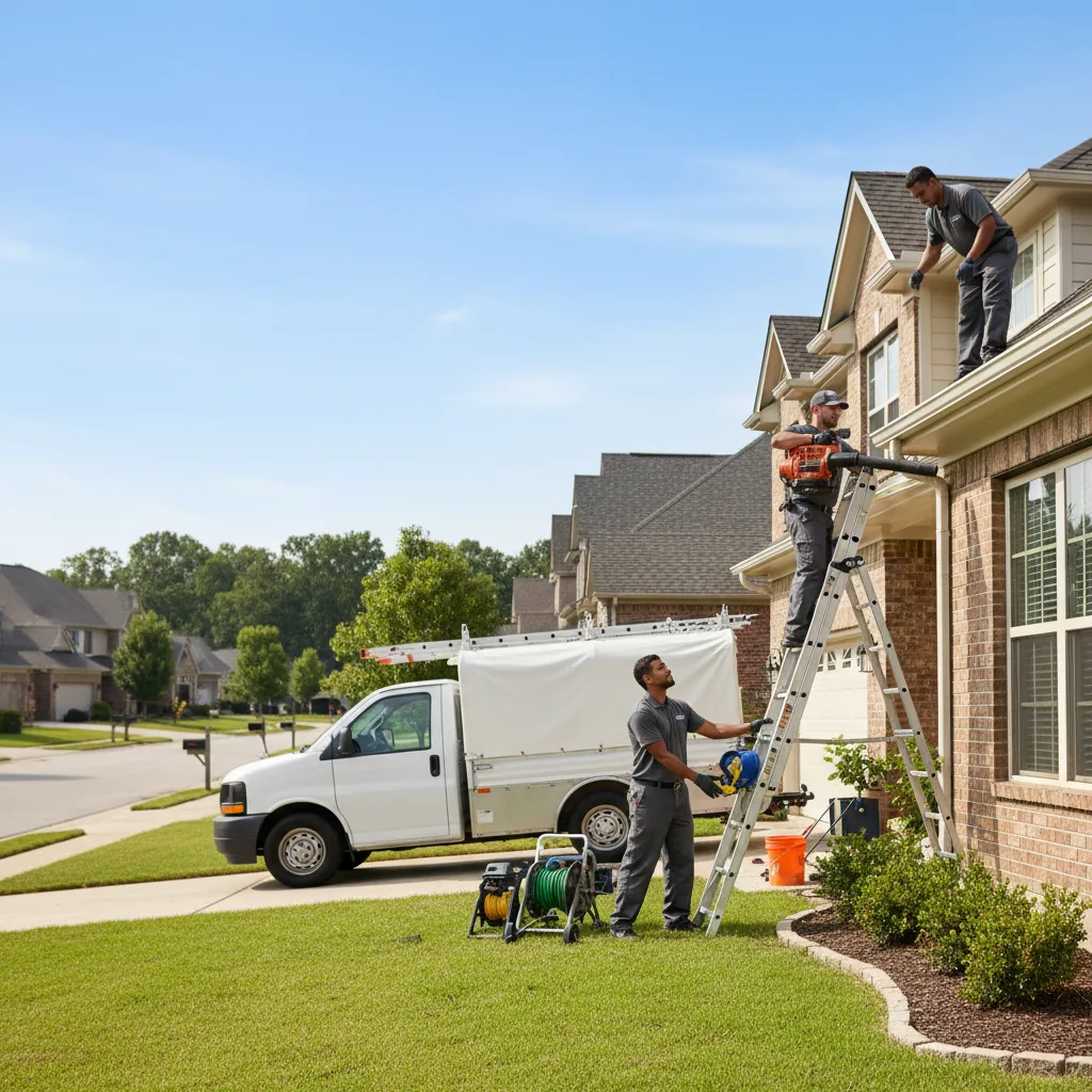 Home Gutter Service in Sweet Home, TX near me